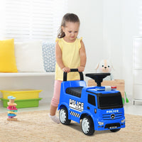 Kids Ride on Police Car Licensed Mercedes Benz Toddler Push Car