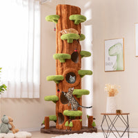 Large Cat Tree Multi-layer Cat Tower with Condos Sisal Scratching Board