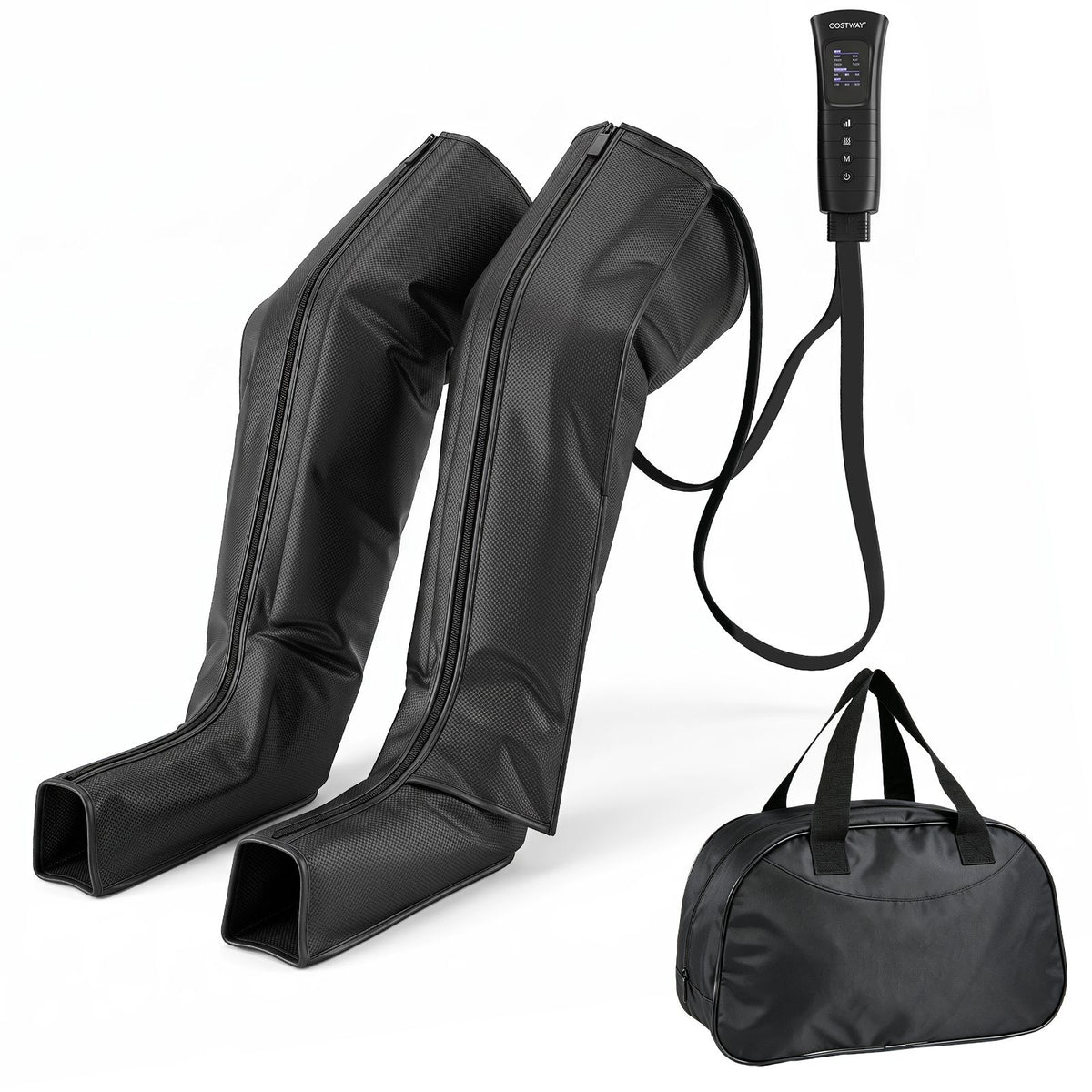 Leg Air Compression Massager with 6 Modes 3 Heat and Intensity Levels