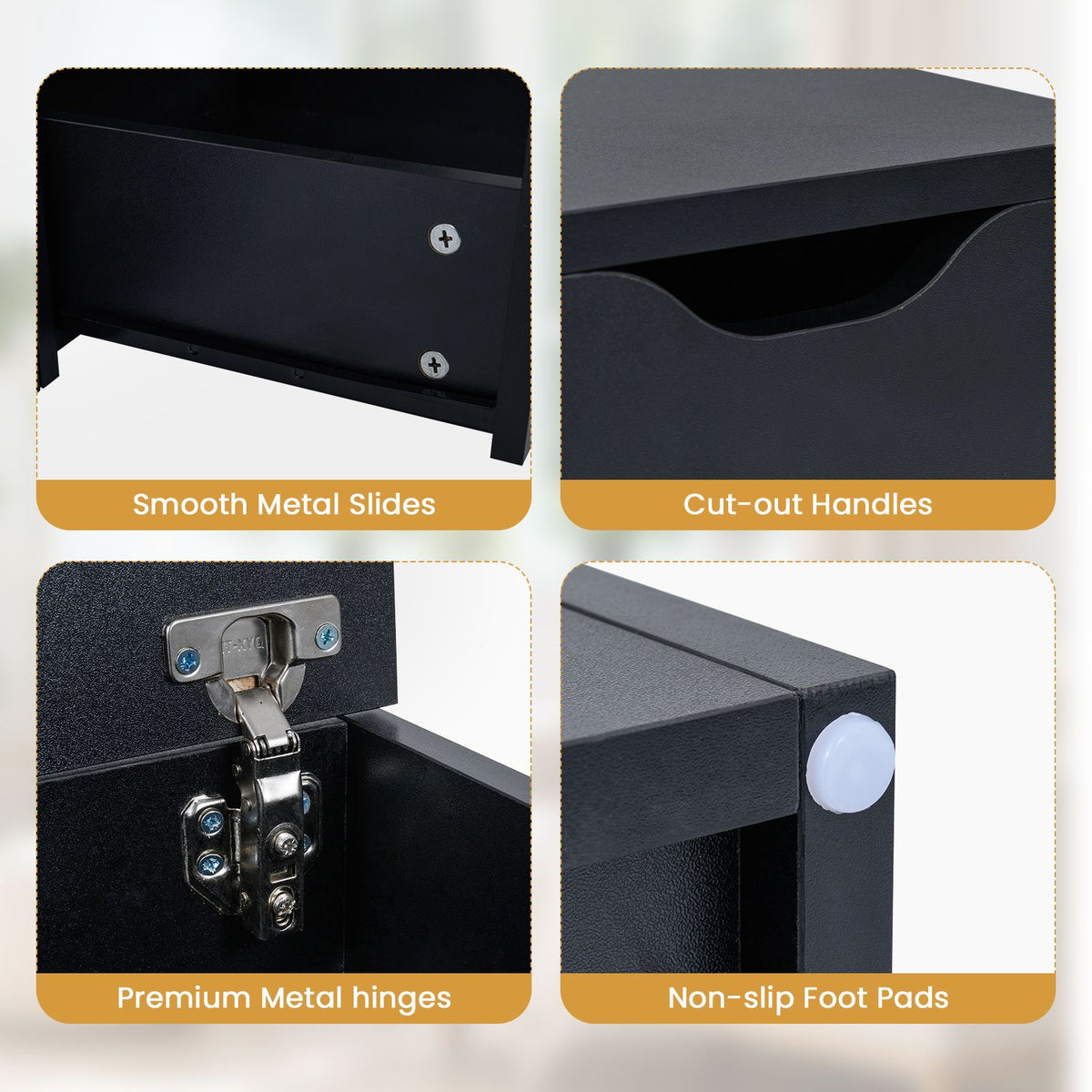 Lift Top Coffee Table with 4 Storage Stools and Hidden Compartment