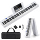 88-Key Foldable Digital Piano with MIDI & Wireless BT & Bag