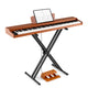 88-Key Keyboard Piano Set, Full Size Semi-weighted Digital Piano with Adjustable Stand
