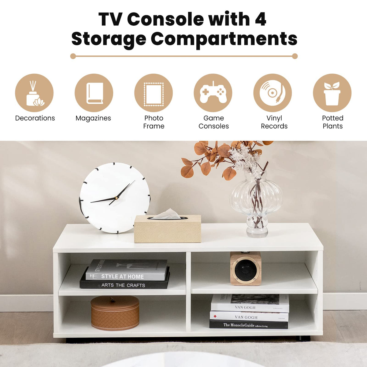 Giantex Home TV Stand for TV up to 40”