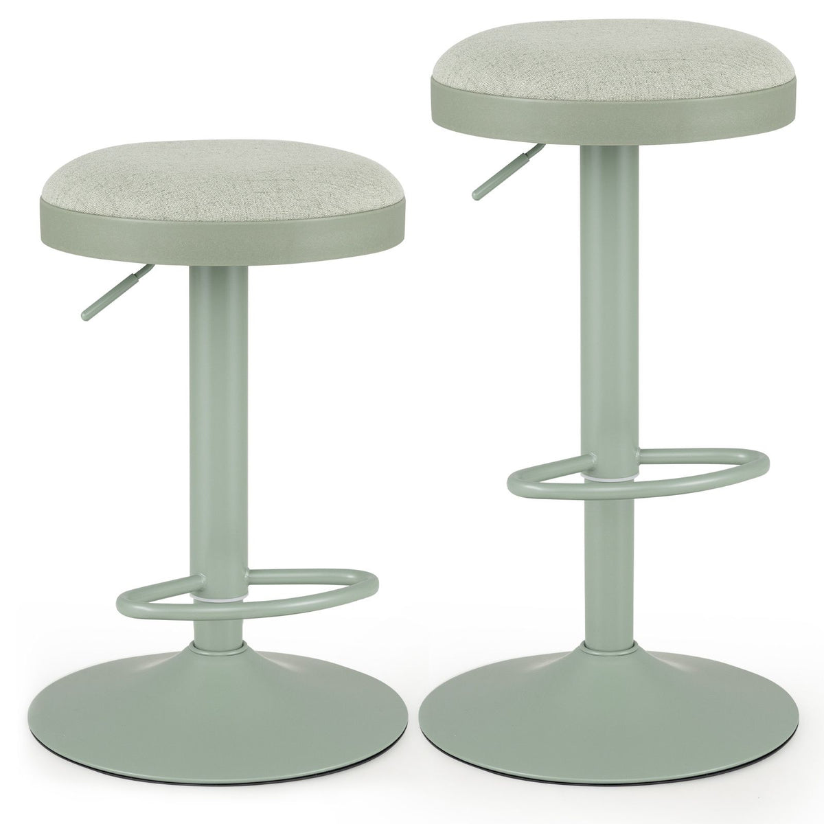Giantex Bar Stools Set of 2, Kitchen Bar Stools Counter Height Chairs