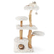Natural Branch Cat Tree Luxury Solid Wood for Indoor Kitten and Cat