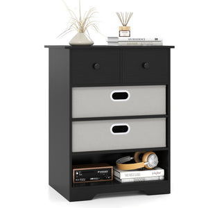 4-Drawer Dresser Modern Chest Storage Organizer
