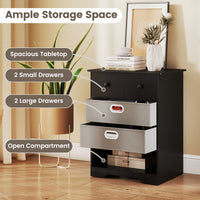 4-Drawer Dresser Modern Chest Storage Organizer