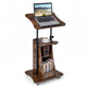 Giantex Mobile Laptop Desk, Height Adjustable Computer iPad PC Stand Table w/Wheels & Storage