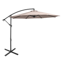 3M Patio Offset Umbrella w/8 Ribs