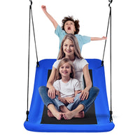 Giant 152 x 80 cm Platform Saucer Tree Swing Set for Kids and Adult