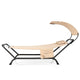 Patio Hanging Chaise Lounge Chair with Storage Bag