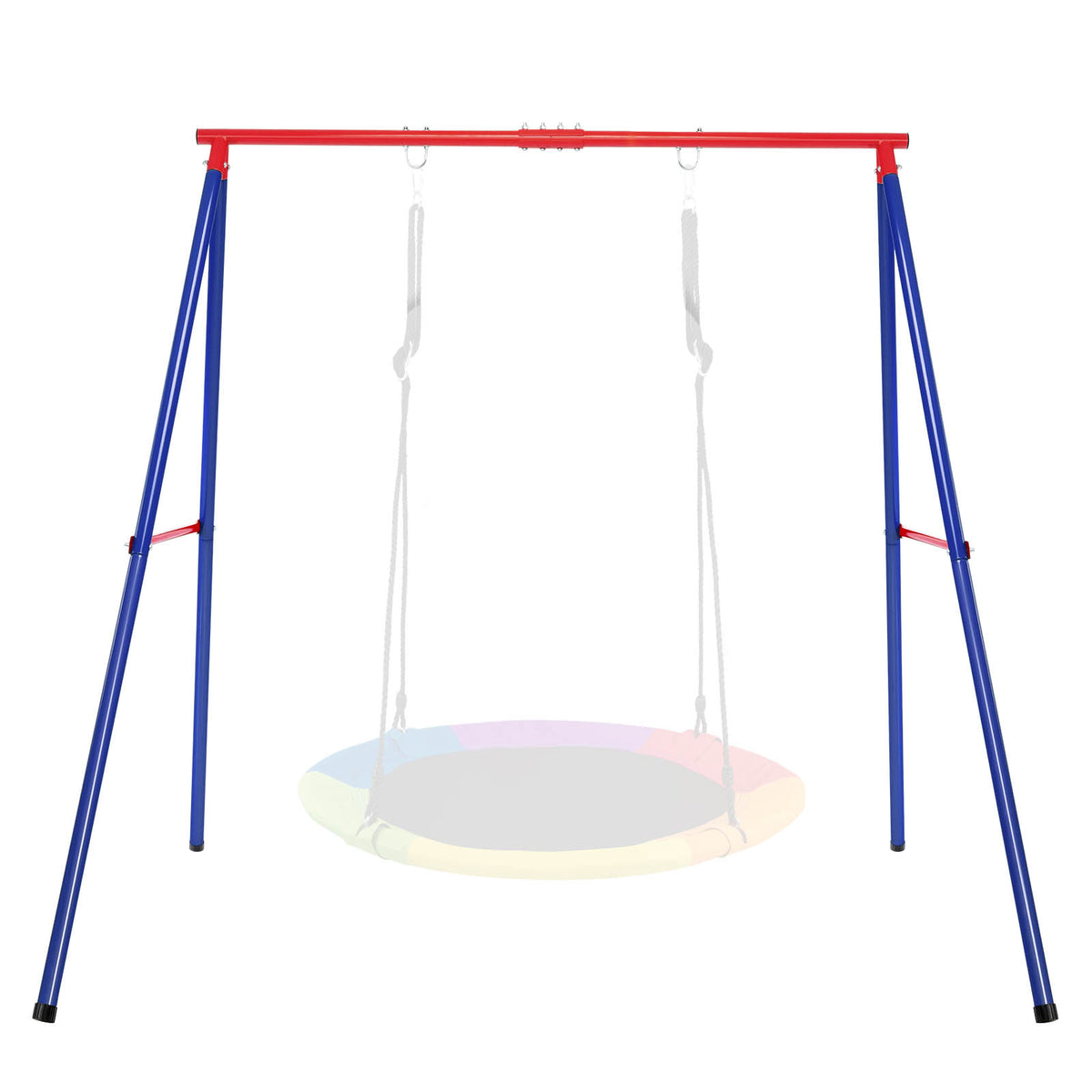 Metal Swing Stand, Steel A-Frame Hammock Frame, Extra Large Heavy Duty, Only The Frame