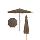 3M Outdoor Patio Umbrella w/Ventilation Hole,Poolside, Backyard and Beach