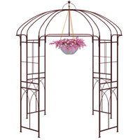 Birdcage Shape Garden Arbor, 211cm Wide x 256cm High