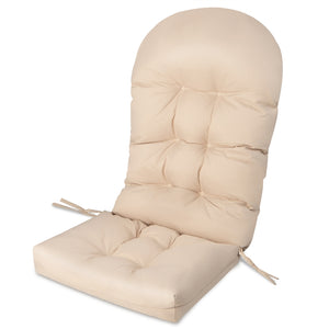 Patio Chair Cushion for Adirondack, High Back Rocking Chair Cushion w/Fixing Straps