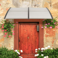199 x 99 cm Window Awning Door Canopy Exterior
