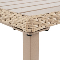 120 cm Outdoor Counter Height Table, for Backyard, Poolside, Balcony, Lawn