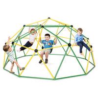 3m Kids Climbing Dome with Swing Outdoor Jungle Gym Climber