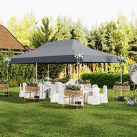 3 x 6 M Pop up Canopy with 6 Sidewalls, Outdoor Canopy Tent