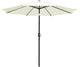 3.6 m Patio Outdoor Market Umbrella With Crank Handle