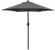 3.6 m Patio Outdoor Market Umbrella With Crank Handle