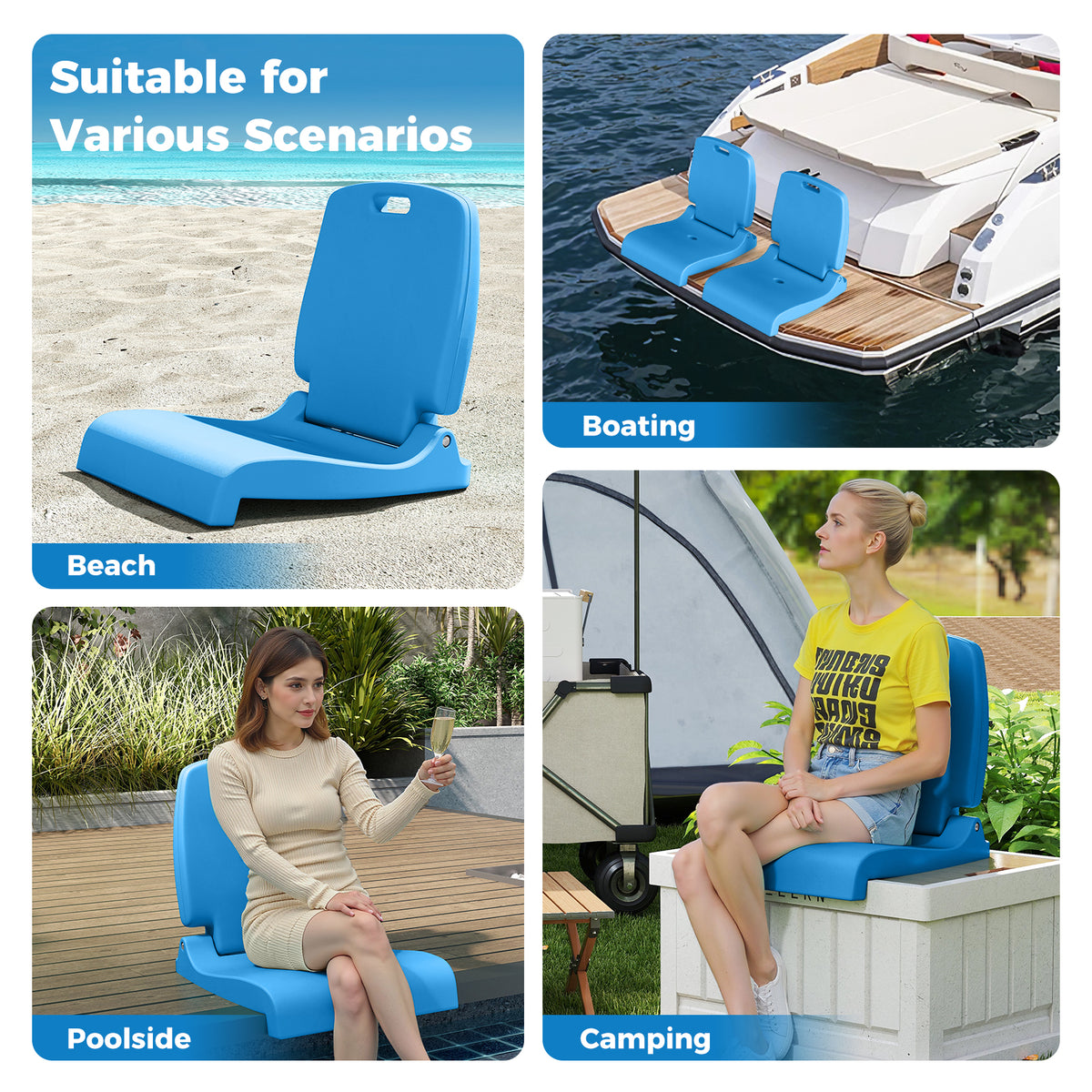 Poolside Chairs for Edge of Pool