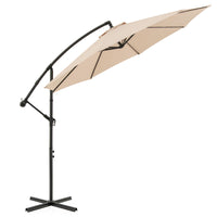 3M Patio Offset Umbrella w/8 Ribs