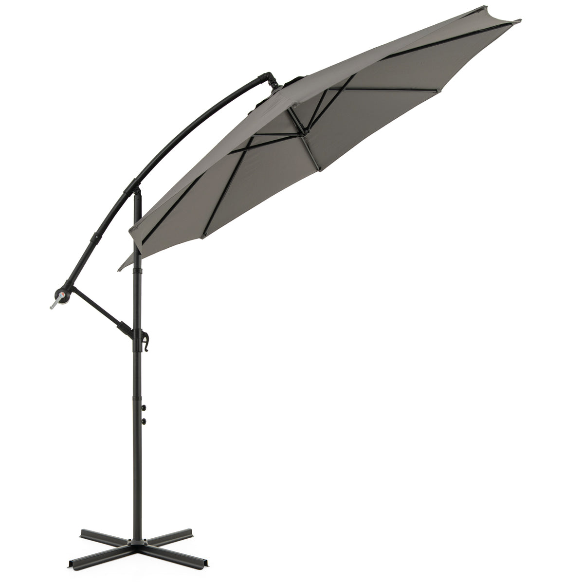 3M Patio Offset Umbrella w/8 Ribs
