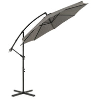 3M Patio Offset Umbrella w/8 Ribs