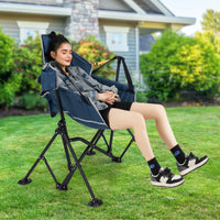 Oversized Hammock Camping Chair, Foldable Swing Chair for Adults