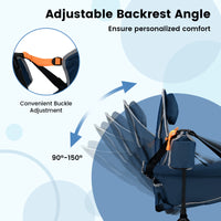 Oversized Hammock Camping Chair, Foldable Swing Chair for Adults