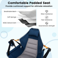 Oversized Hammock Camping Chair, Foldable Swing Chair for Adults