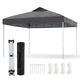3 x 3M 1-Person Setup Pop up Canopy Tent, Foldable Outdoor Patio Shelter