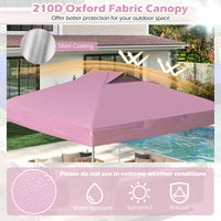 3 x 3M 1-Person Setup Pop up Canopy Tent, Foldable Outdoor Patio Shelter