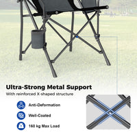 Portable Camping Chair, Outdoor Folding Oxford Cloth Chair