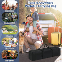 3 x 3 m Pop up Canopy Tent w/ Portable Carrying Bag, 8 Stakes, 4 Wind Ropes