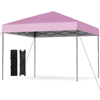3 x 3 m Pop up Canopy Tent w/ Portable Carrying Bag, 8 Stakes, 4 Wind Ropes