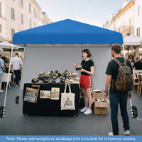 3 x 3 m Pop up Canopy Tent w/ 1 Sidewall
