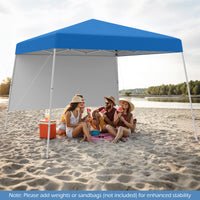 3 x 3 m Pop up Canopy Tent w/ 1 Sidewall