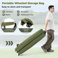 Foldable Outdoor Off-Ground Camping Combo, 2-Person Camping Cot Tent
