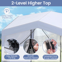 Foldable Screen Patio Shelter Gazebo