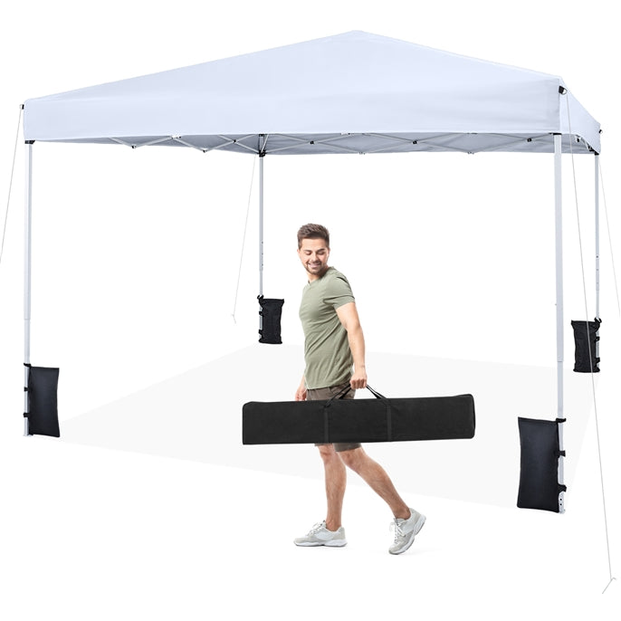 3 X 3 m Pop up Canopy Tent with Carrying Bag and 8 Stakes