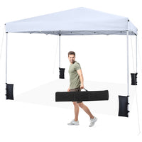 3 X 3 m Pop up Canopy Tent with Carrying Bag and 8 Stakes