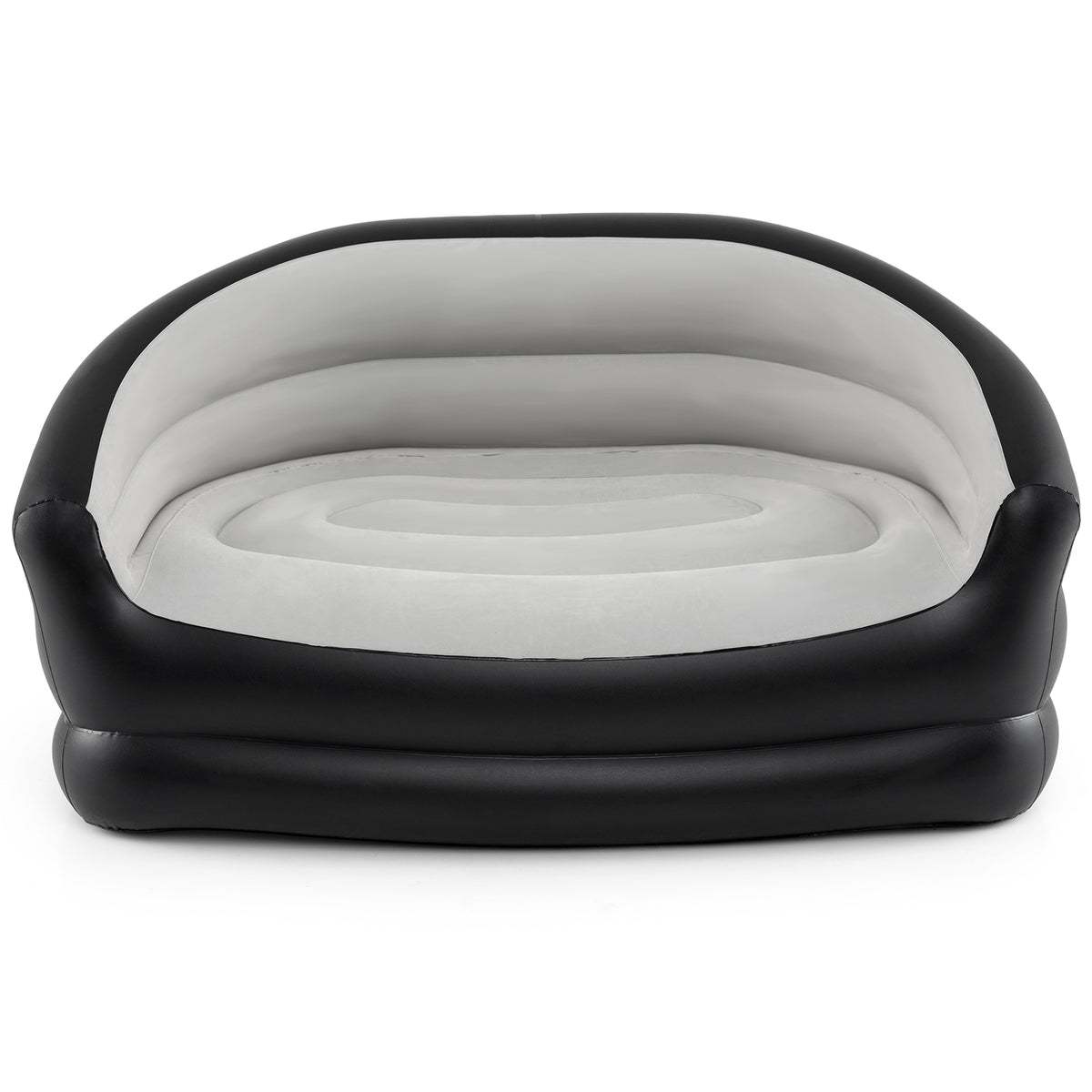 Inflatable Loveseat Couch, Portable & Foldable 2-Seater Air Sofa for Adults
