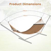 Caribbean Hammock for Outside 305 cm Double Hammock with Spreader Bar