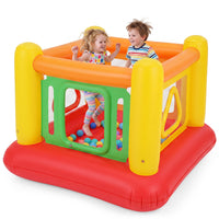Inflatable Bounce House for Kids, Blow Up Jumping House with Transparent Side Walls