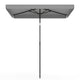 2 x 1.3m Rectangular Outdoor Balcony Umbrella