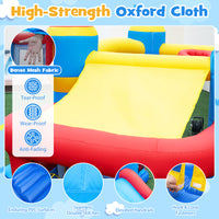 5-in-1 Inflatable Kids Jumping Castle Bouncer with Slide (No Blower)