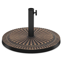 14 KG Heavy Duty Umbrella Base Round with Adjustable Knob for 38-48mm Pole
