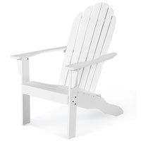 Outdoor Adirondack Chair Acacia Wood Durable Patio Garden Deck 160kg Capacity